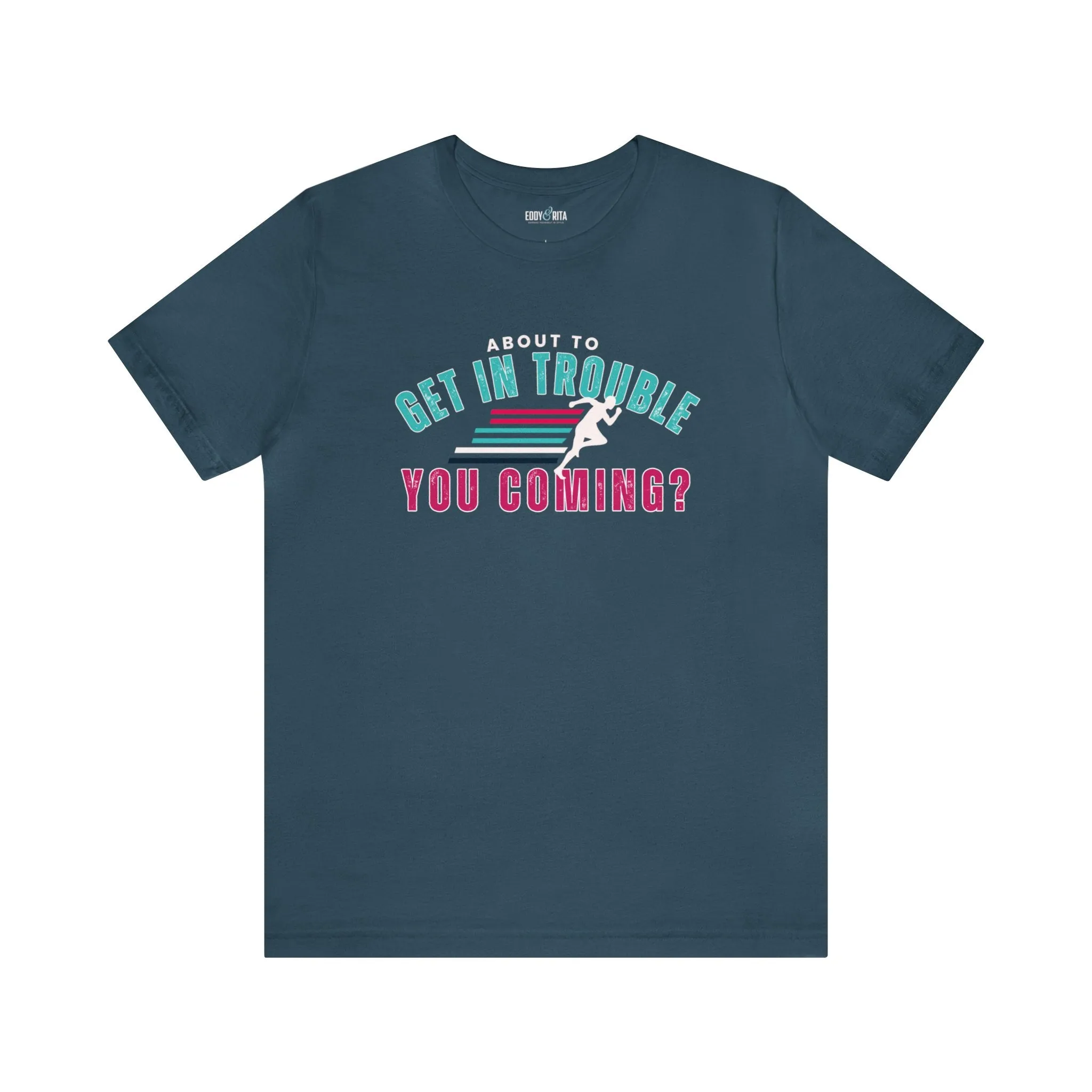 About to Get In Trouble Women's Bella Canvas T-Shirt