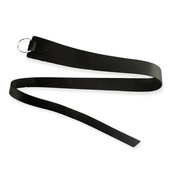 Black Asymmetric Slider Belt
