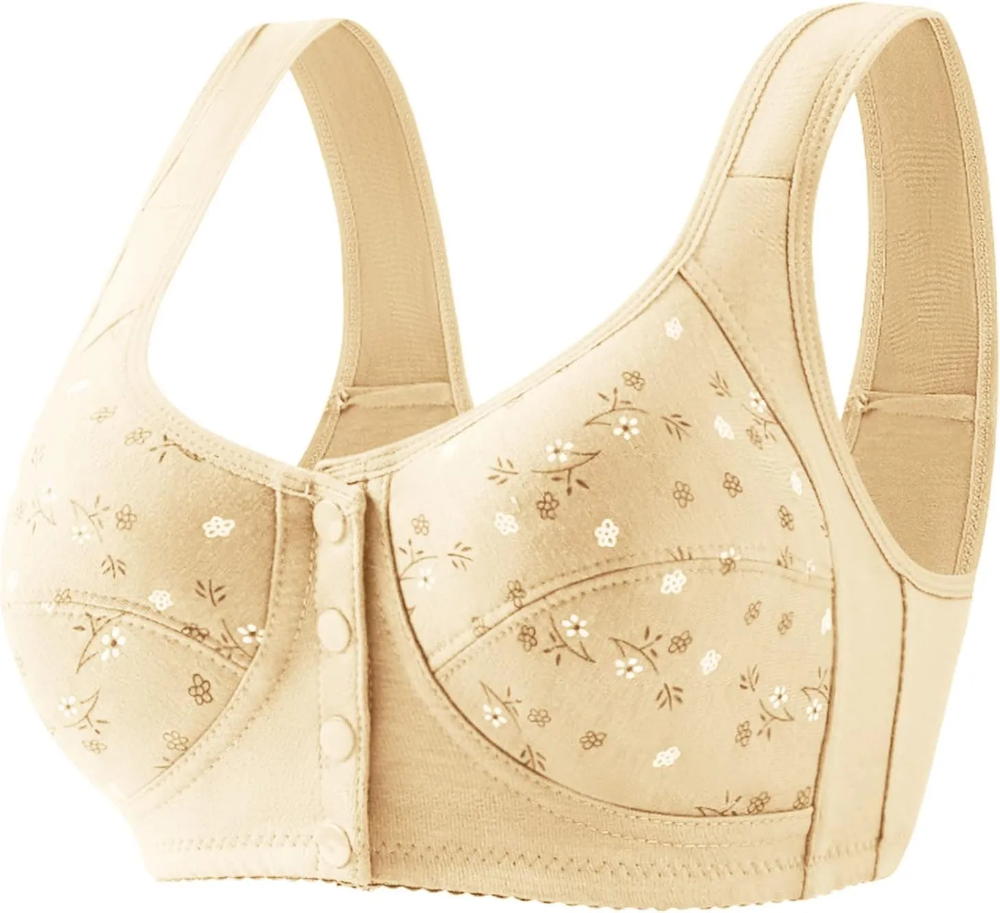 Bras for Women Wireless Bras Full-Coverage Everyday Bras Padded Comfortable Bra Bralettes