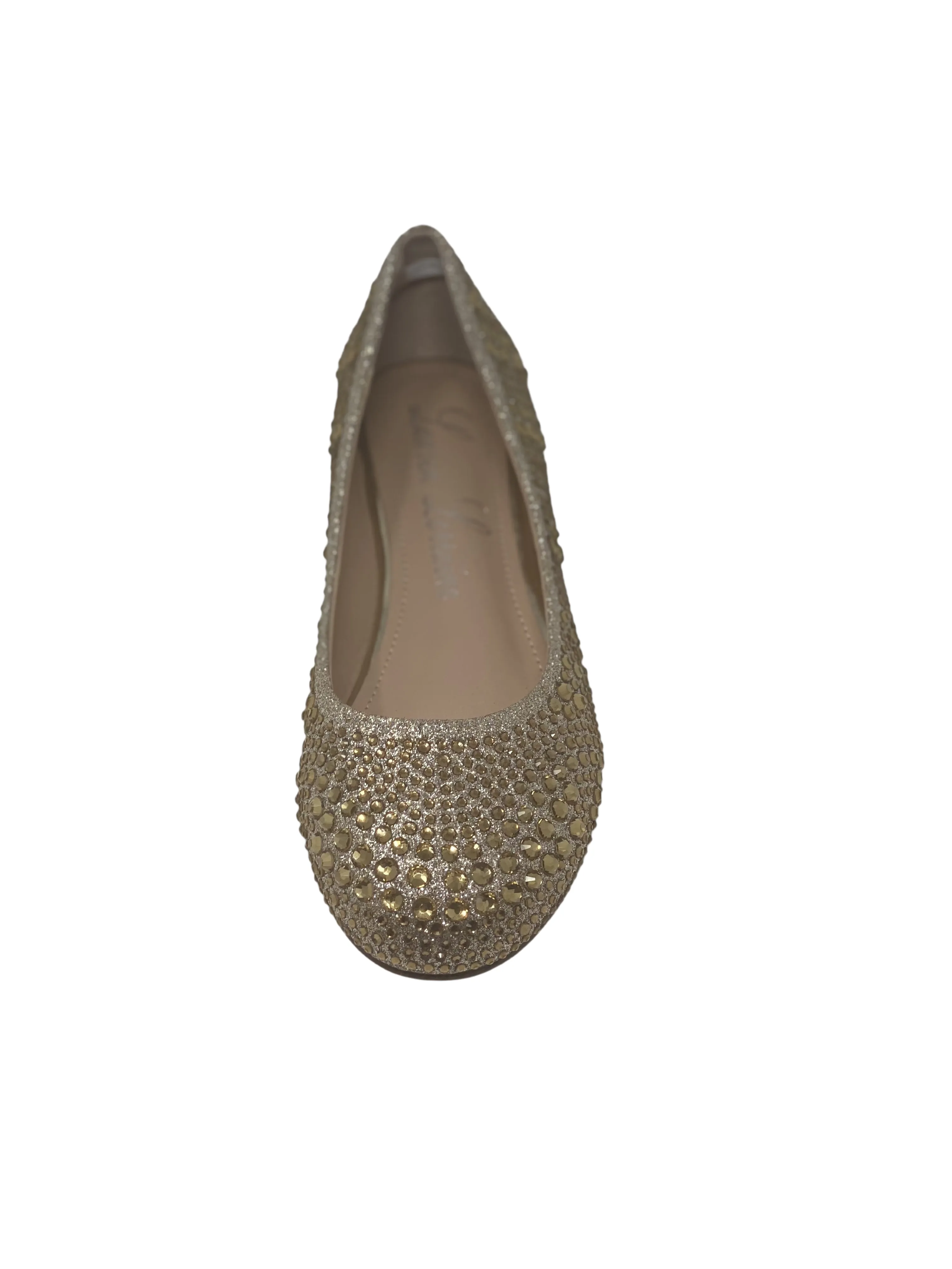 BREA SPARKLY RHINESTONE BALLET FLAT SHOE