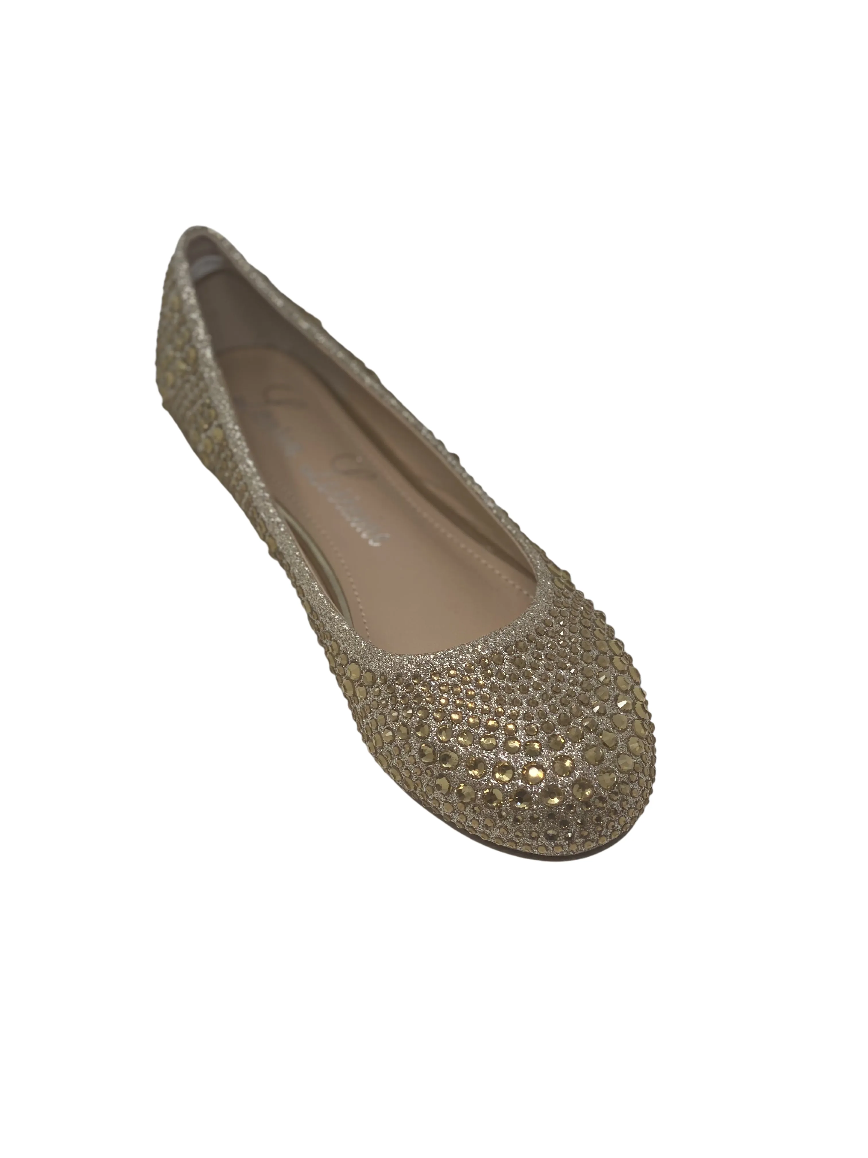 BREA SPARKLY RHINESTONE BALLET FLAT SHOE