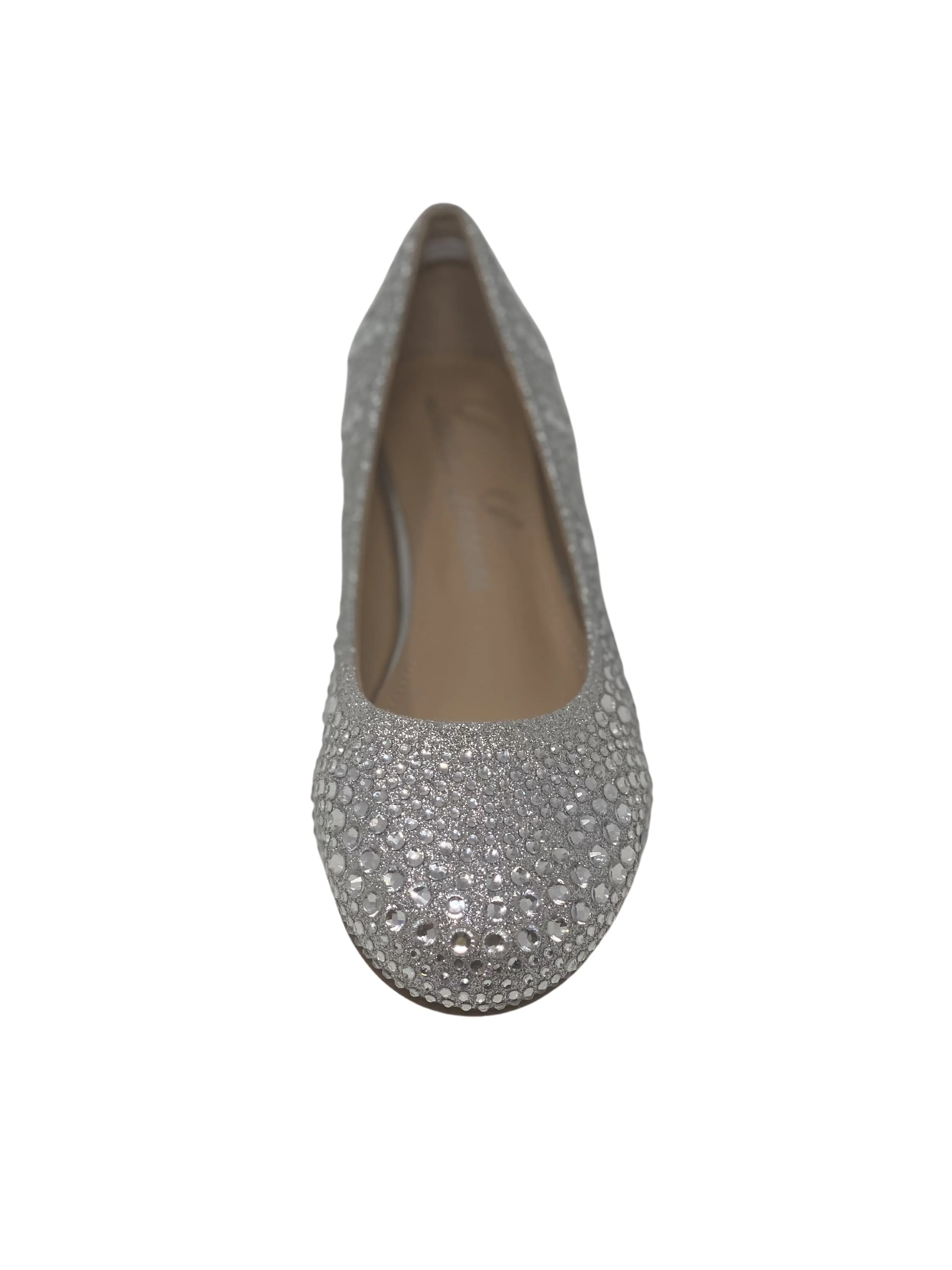 BREA SPARKLY RHINESTONE BALLET FLAT SHOE