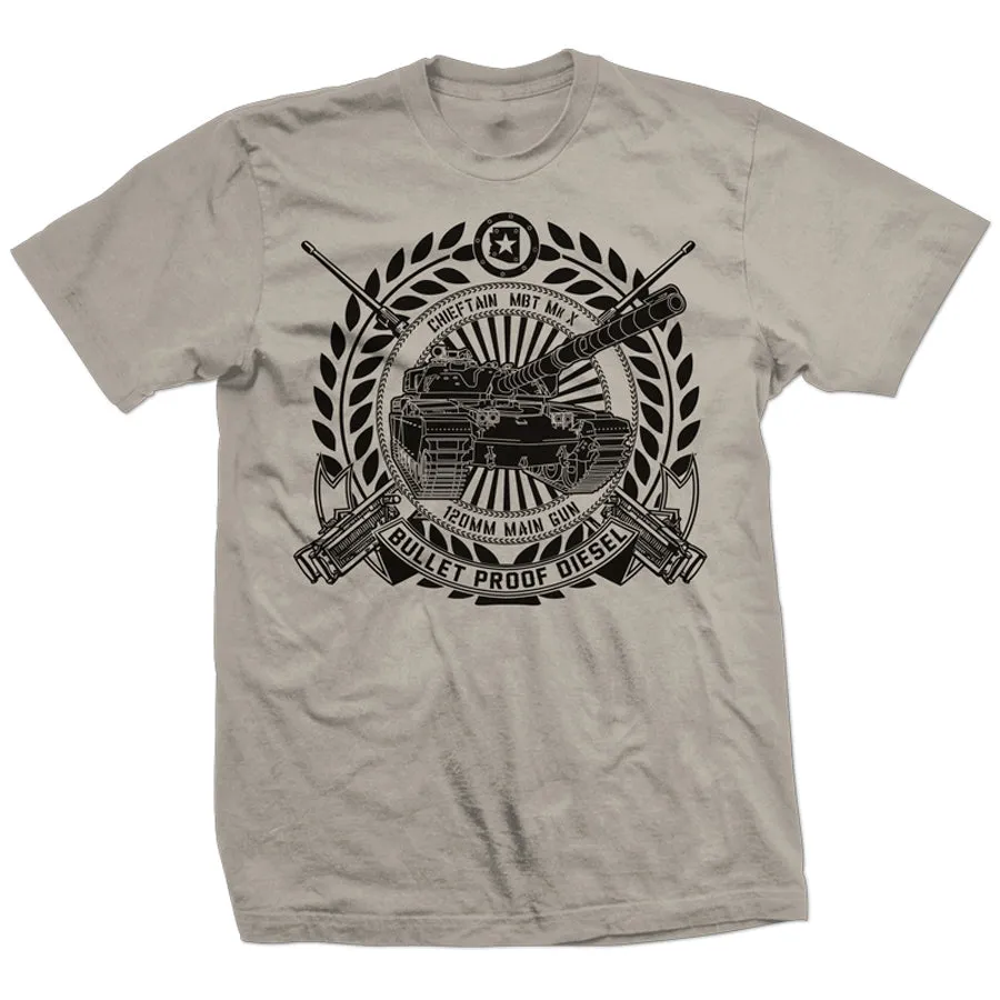 Bullet Proof Diesel T-Shirt - Chieftan, Tank