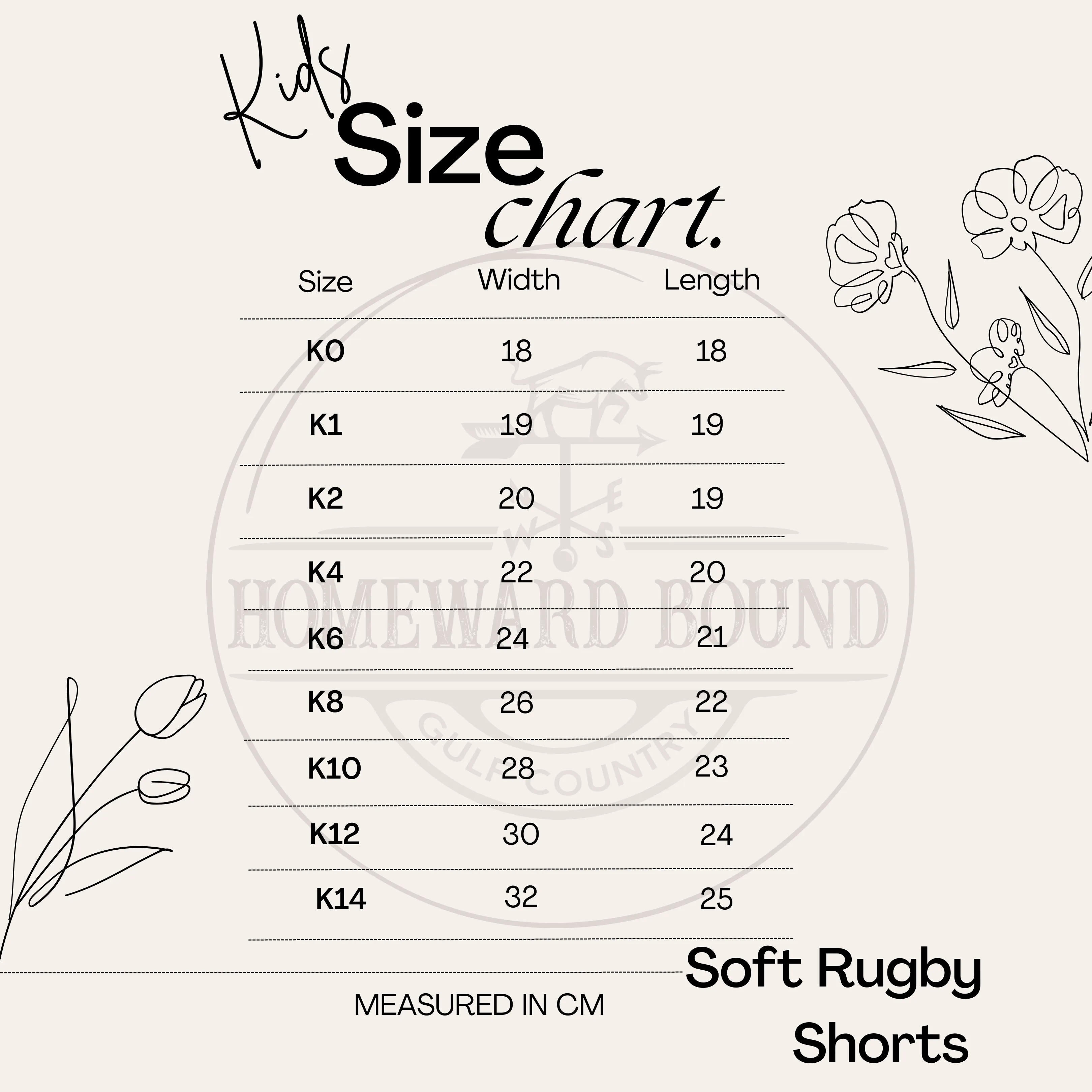Burkes - kids Soft Footy Shorts
