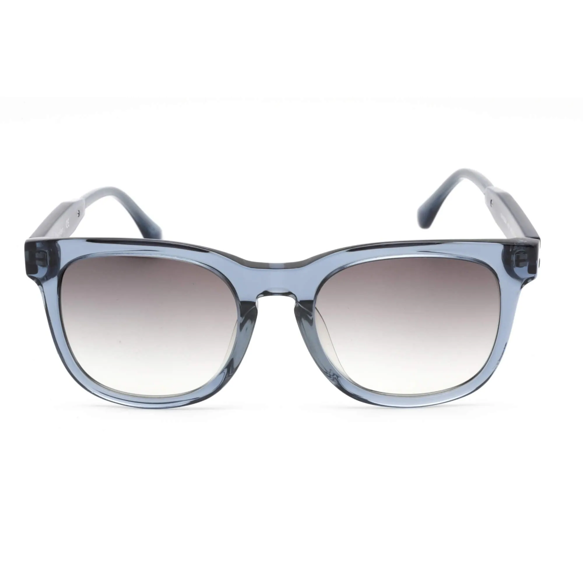 Calvin Klein Women's Sunglasses - Blue Square Frame Grey Gradient Lens | CK4326SA 412