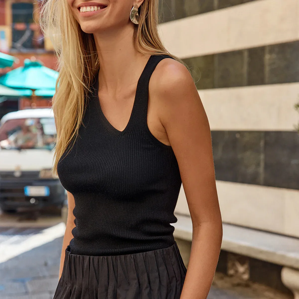 Come Around Tank - Soft Black