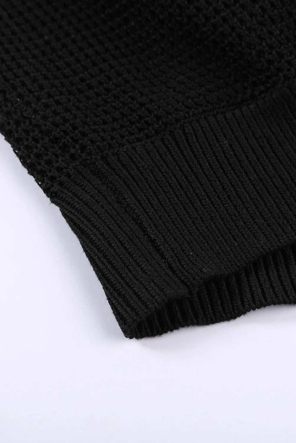 Crisscross Hollow-Out Knit Tank Top