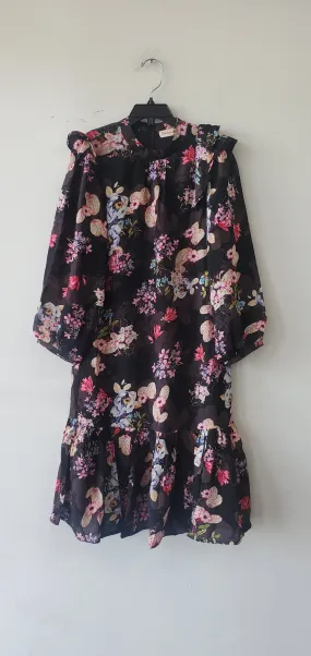 Floral Bottom Ruffle Dress 102