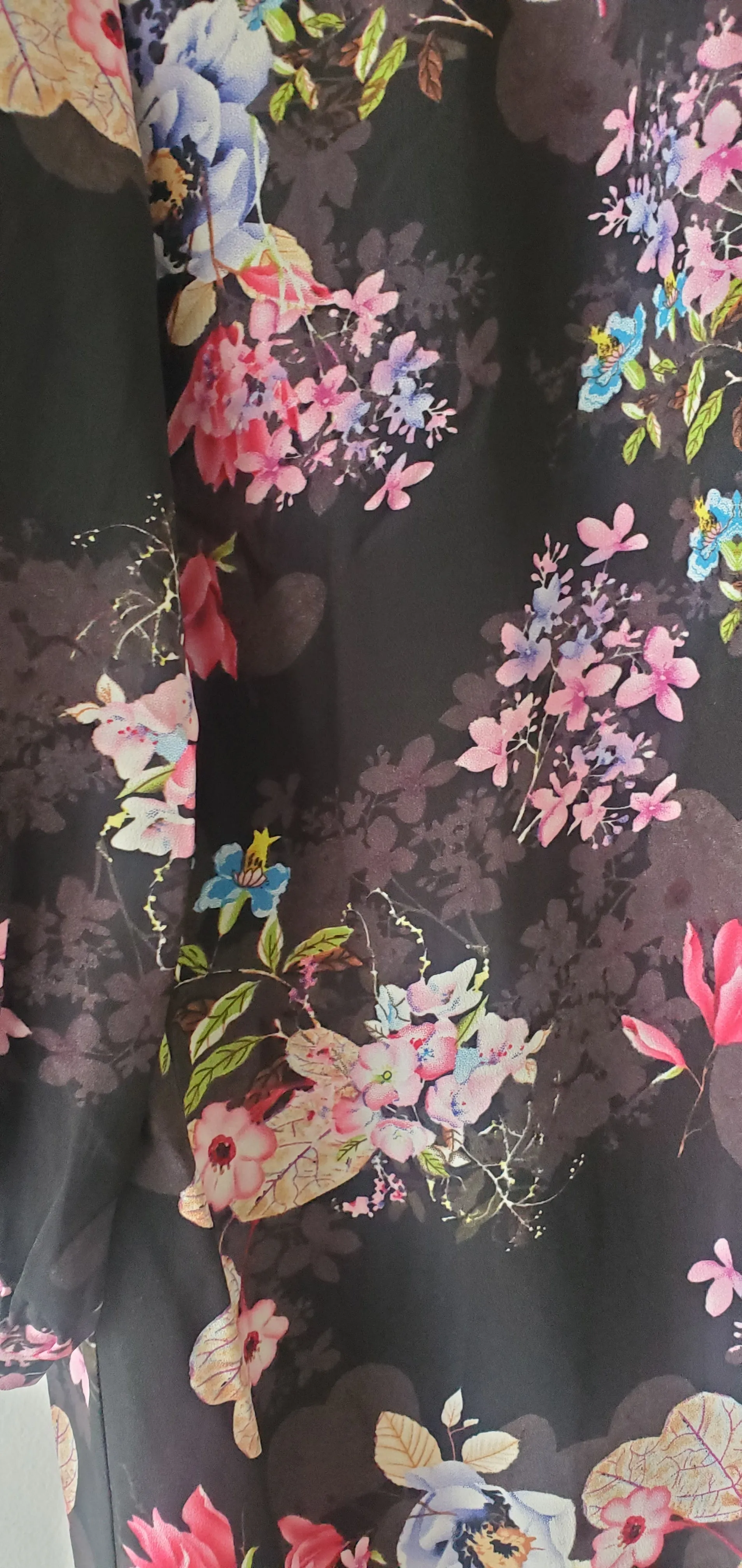 Floral Bottom Ruffle Dress 102
