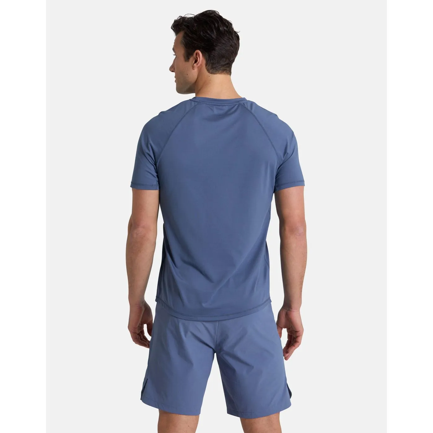 Gym Coffee Mens Relentless Short Tee Thunder Blue