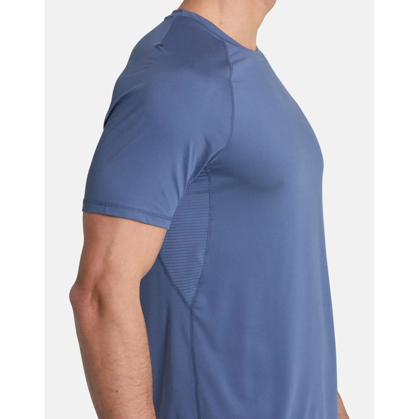 Gym Coffee Mens Relentless Short Tee Thunder Blue