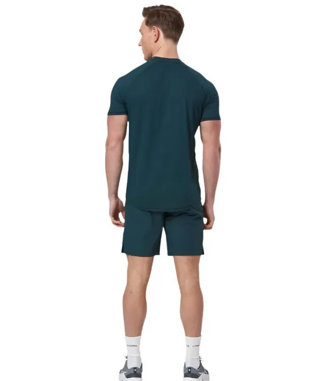 Gym Coffee Mens Relentless Tee Moss Green