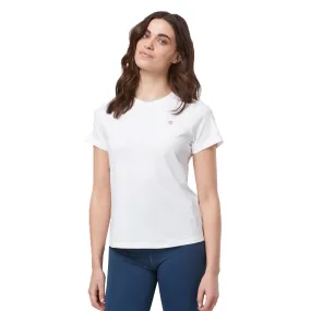 Gym Coffee Relentless Tee - Womens - White