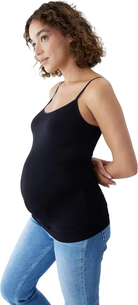 Ingrid & Isabel Seamless Maternity Cami, Comfortable Pregnancy Tank Top