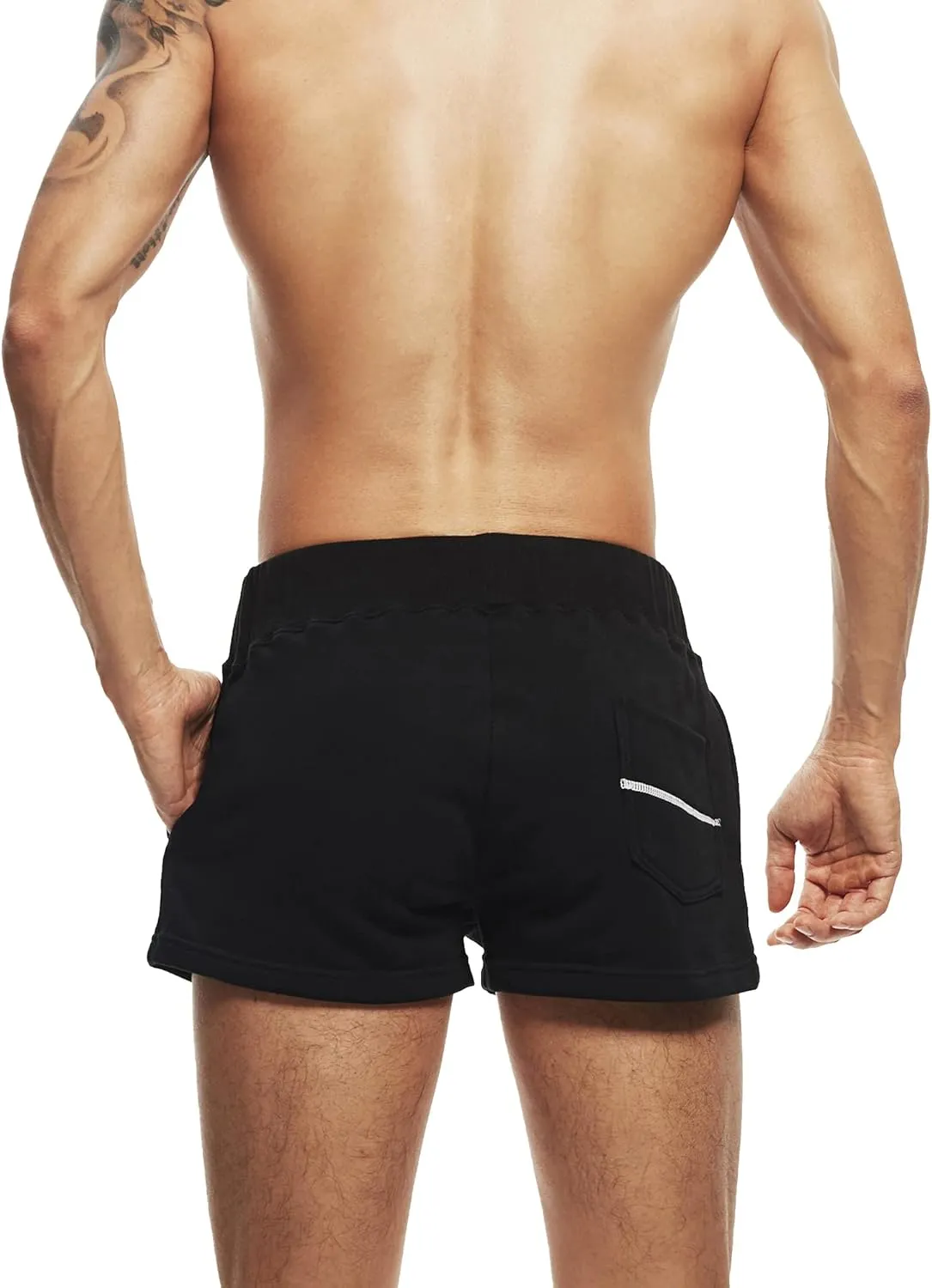 JOINFUN Men's 3 Inch Running Athletic Workout Shorts Soft Cotton Pajama Shorts Sleep Bottom