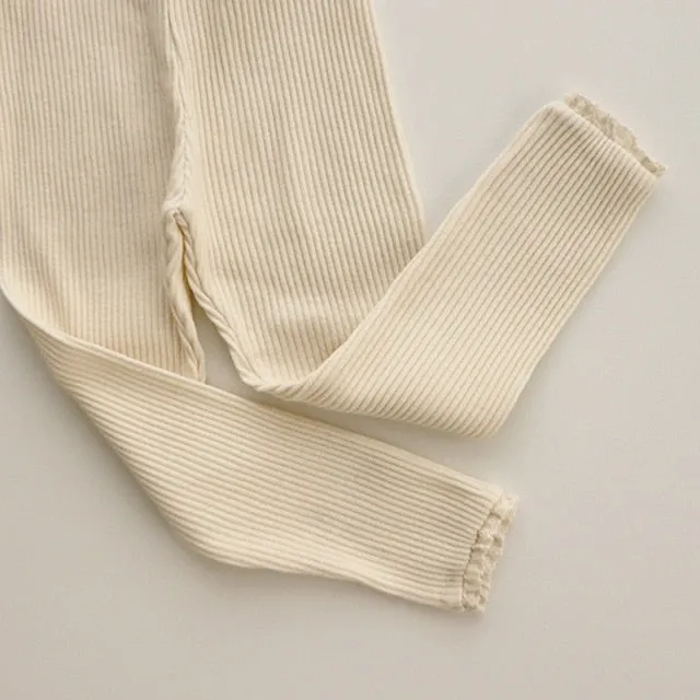 Lefa Unisex Ribbed Leggings