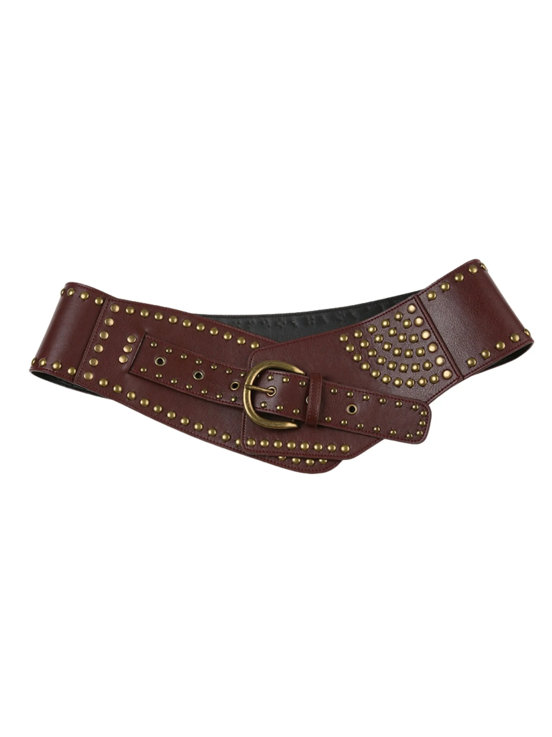 Linden Wide Retro Buckle Belt