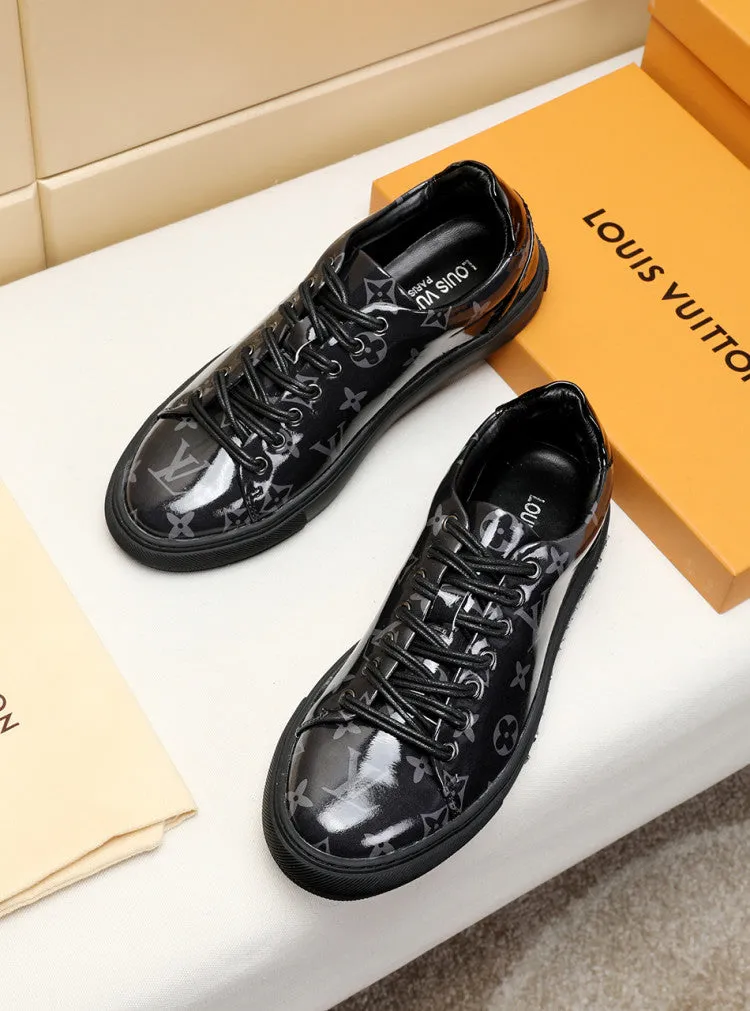 Louis Vuitton Low Monogram Black Breathable Sneaker