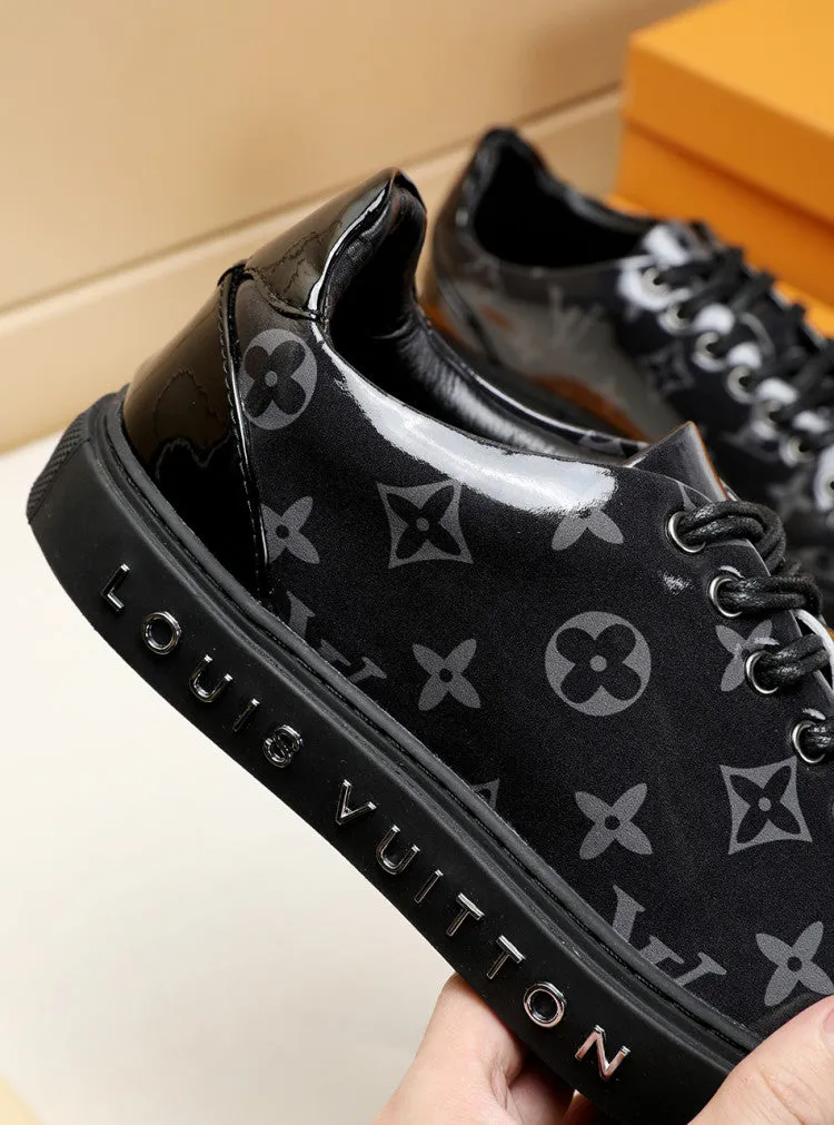 Louis Vuitton Low Monogram Black Breathable Sneaker
