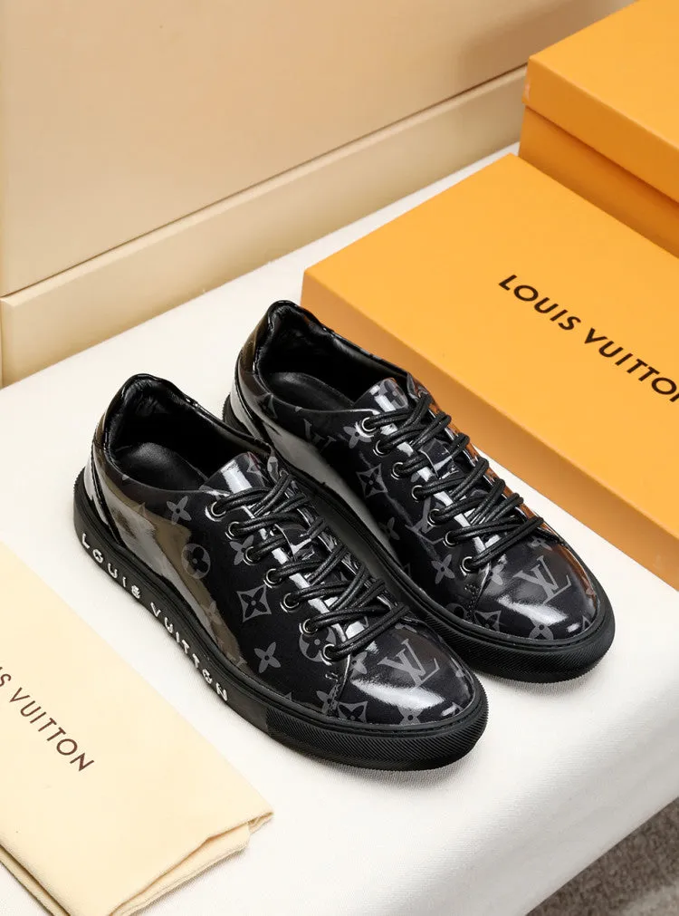 Louis Vuitton Low Monogram Black Breathable Sneaker