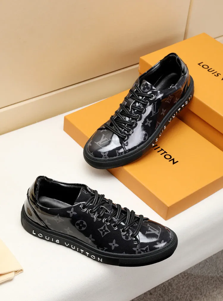 Louis Vuitton Low Monogram Black Breathable Sneaker