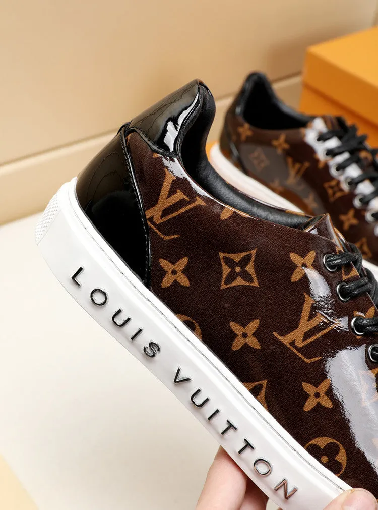 Louis Vuitton Low Monogram Brown Breathable Sneaker