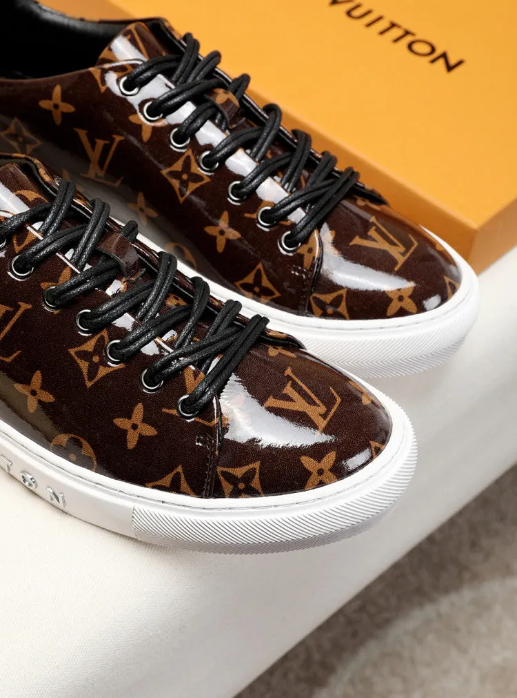Louis Vuitton Low Monogram Brown Breathable Sneaker