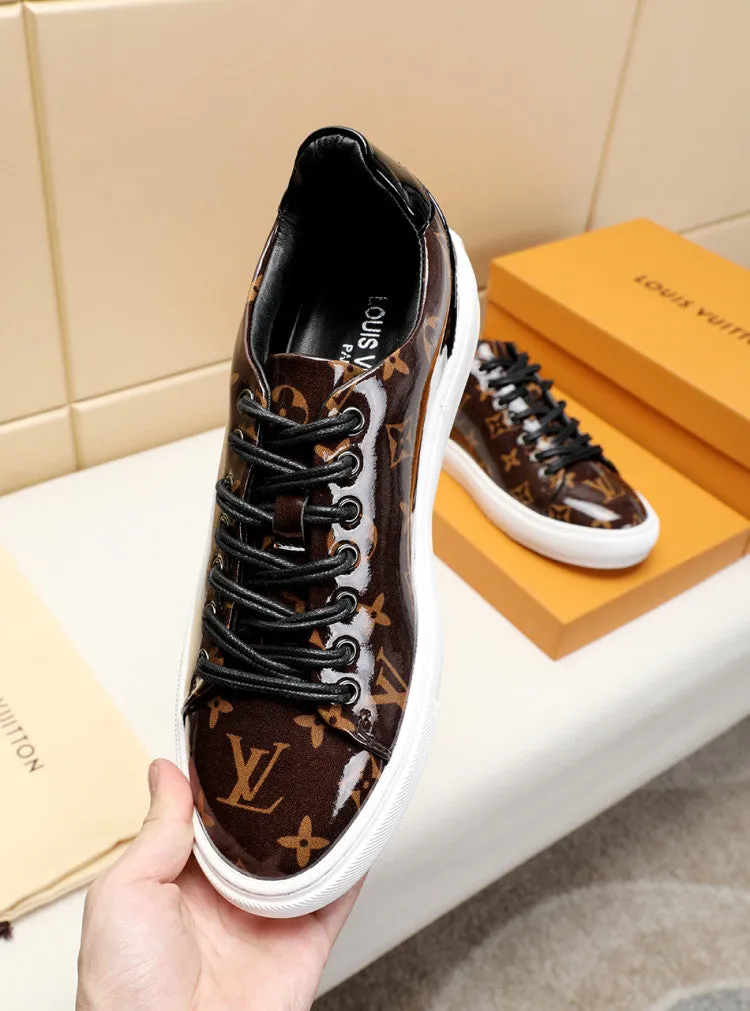 Louis Vuitton Low Monogram Brown Breathable Sneaker