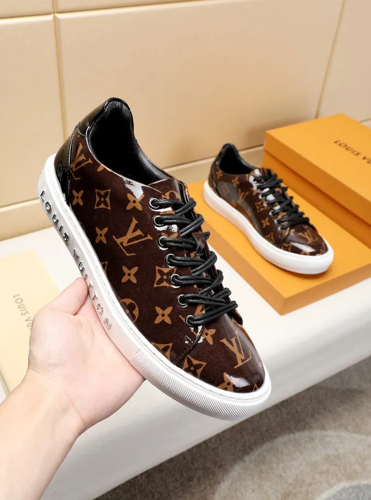 Louis Vuitton Low Monogram Brown Breathable Sneaker