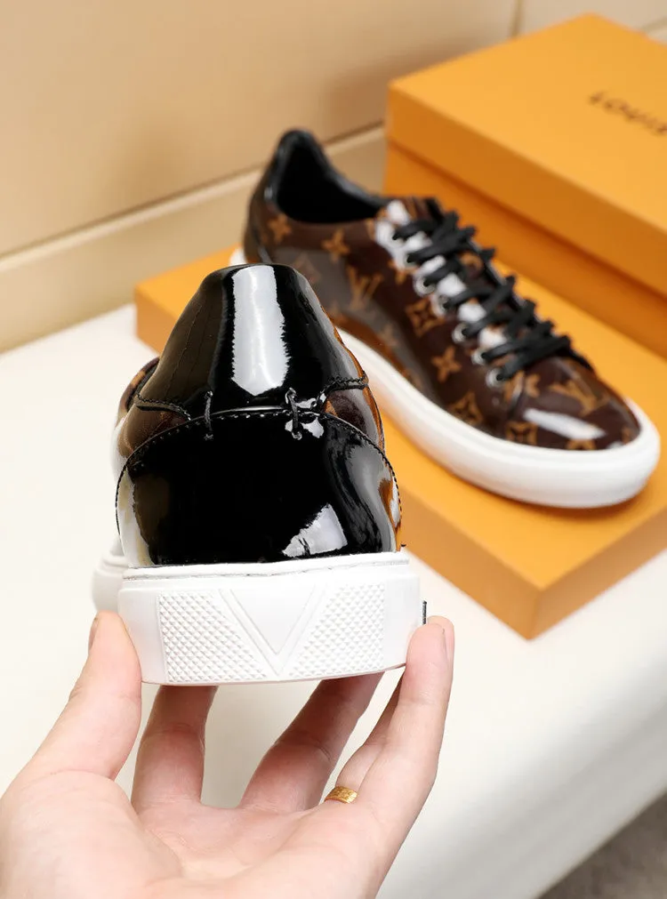 Louis Vuitton Low Monogram Brown Breathable Sneaker