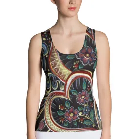 Love Love Love Sublimation Cut & Sew Tank Top