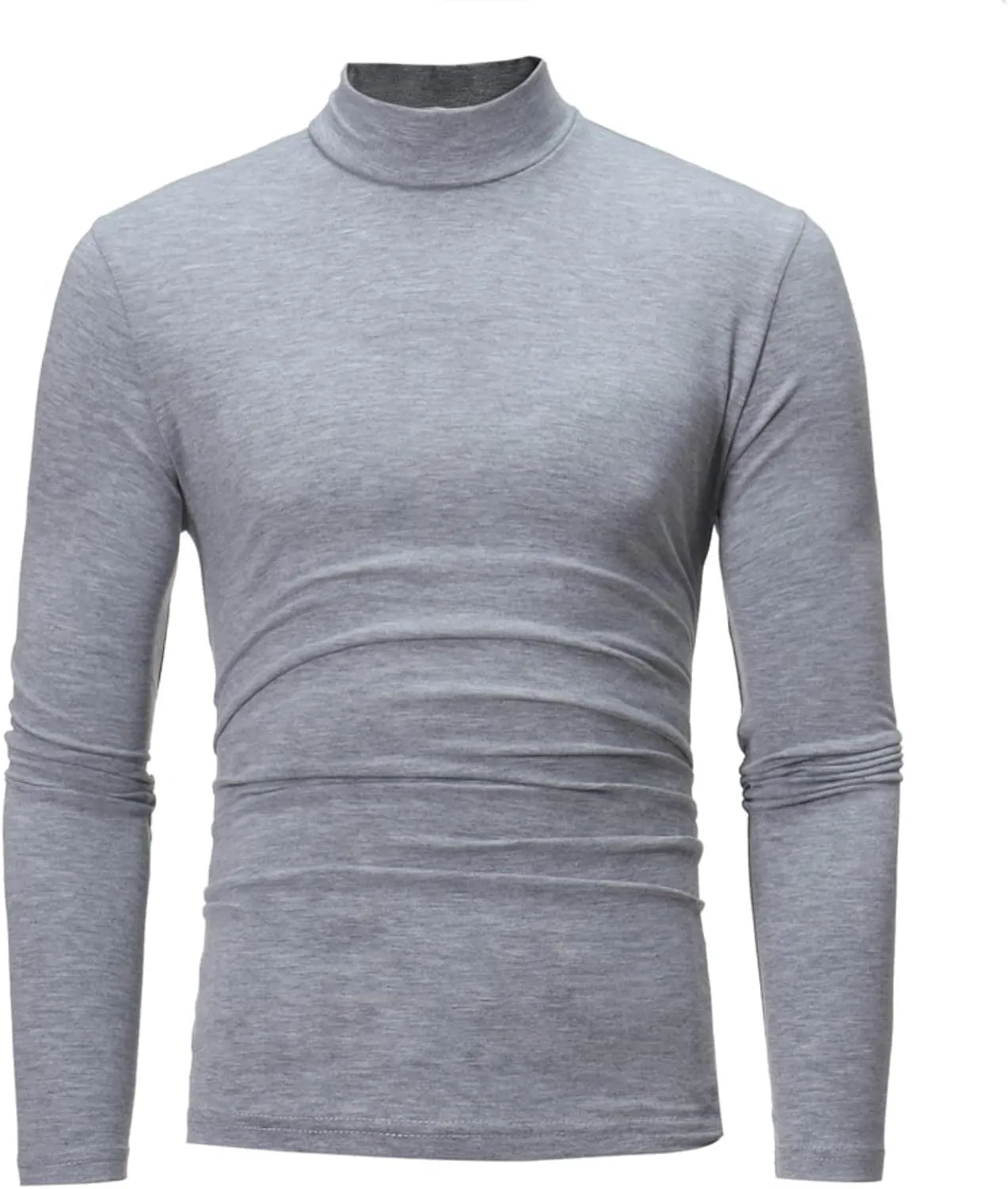 Men's Summer Shirts Long Sleeve High Collar Sexy Comfortable Leisure Style Sport Pants Comfy Fashion Trendy Tee