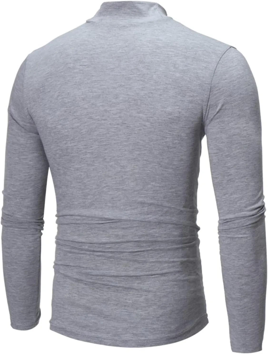 Men's Summer Shirts Long Sleeve High Collar Sexy Comfortable Leisure Style Sport Pants Comfy Fashion Trendy Tee