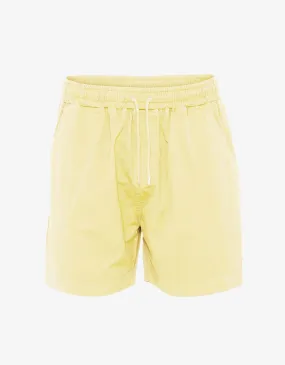 Organic Twill Shorts - Soft Yellow