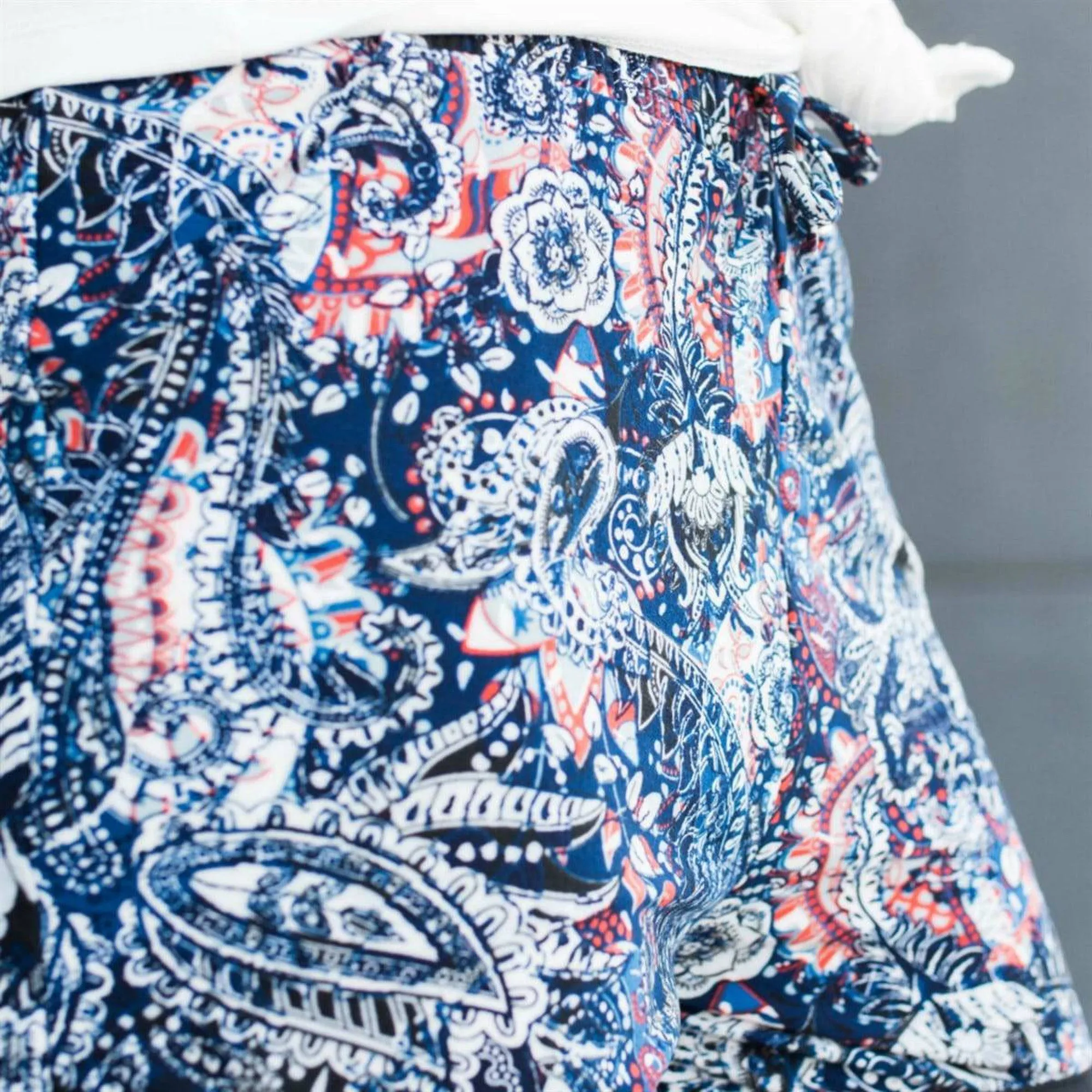 Paisley Pattern Shorts