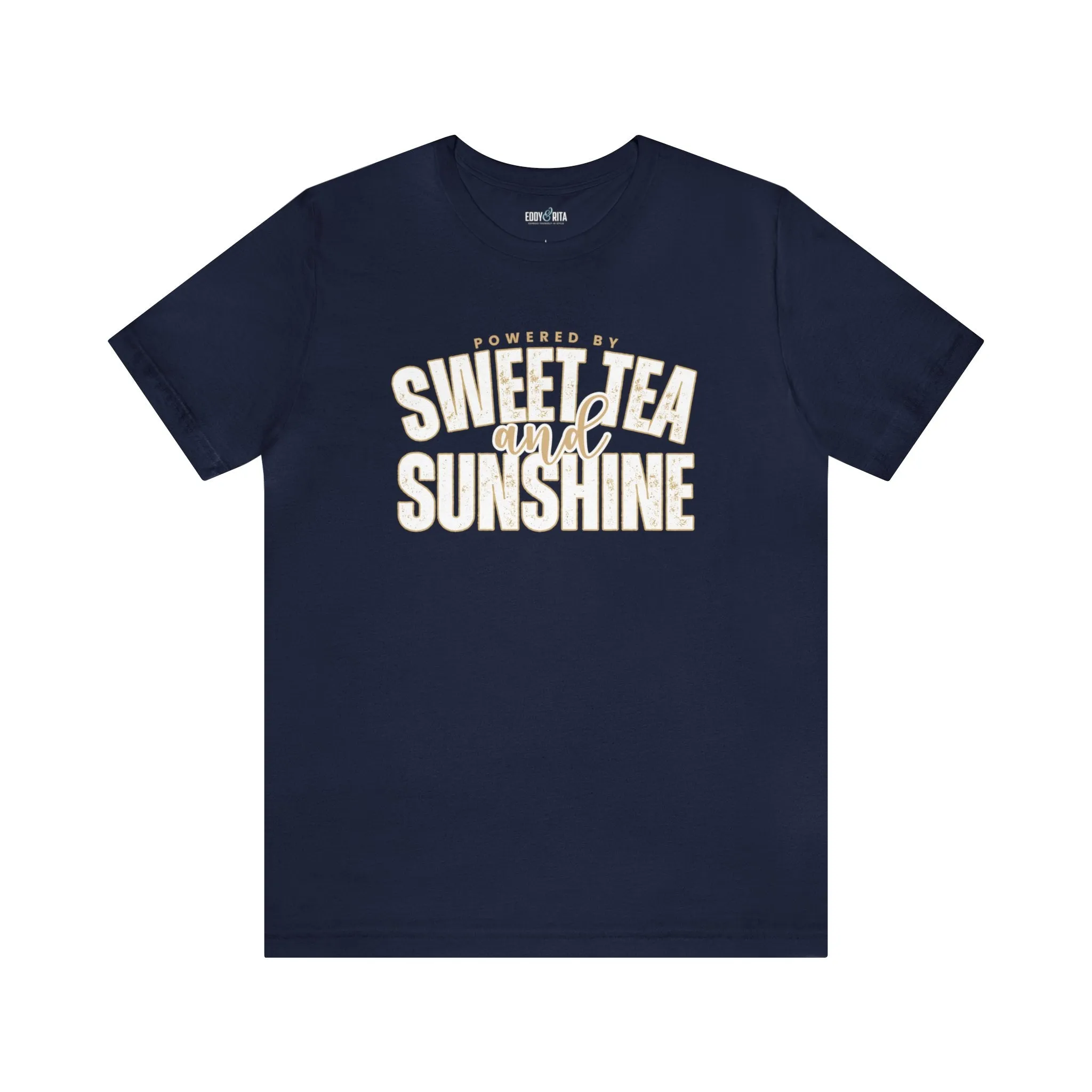 "Powered by Sweet Tea and Sunshine" Women's Bella Canvas Tee