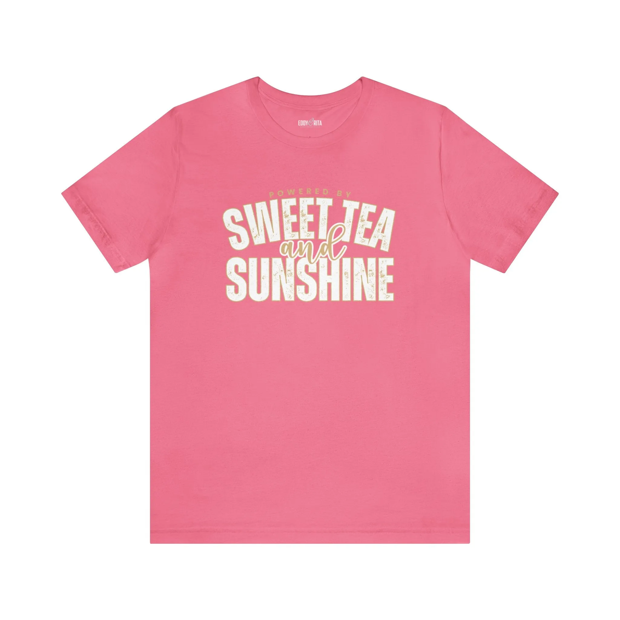 "Powered by Sweet Tea and Sunshine" Women's Bella Canvas Tee