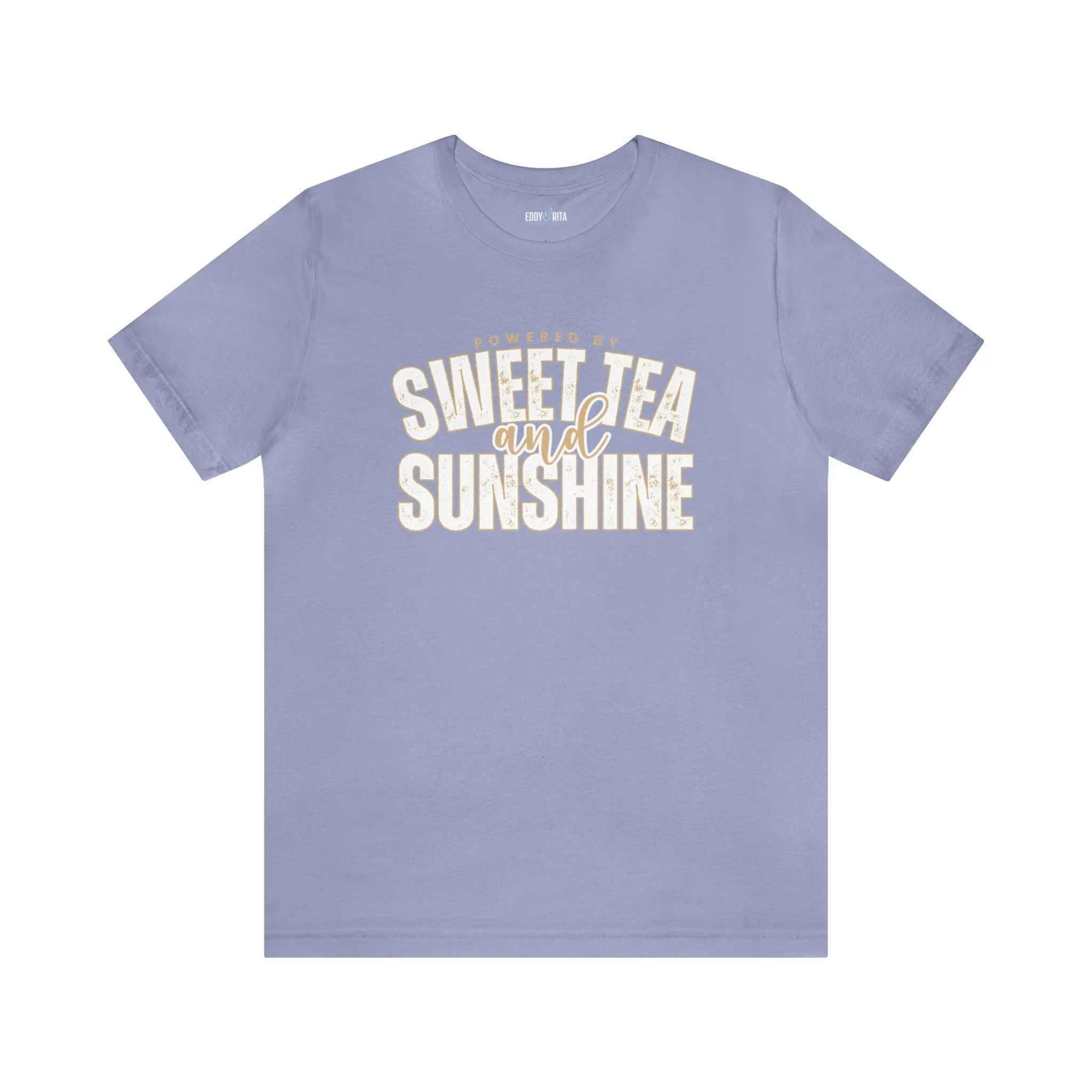 "Powered by Sweet Tea and Sunshine" Women's Bella Canvas Tee