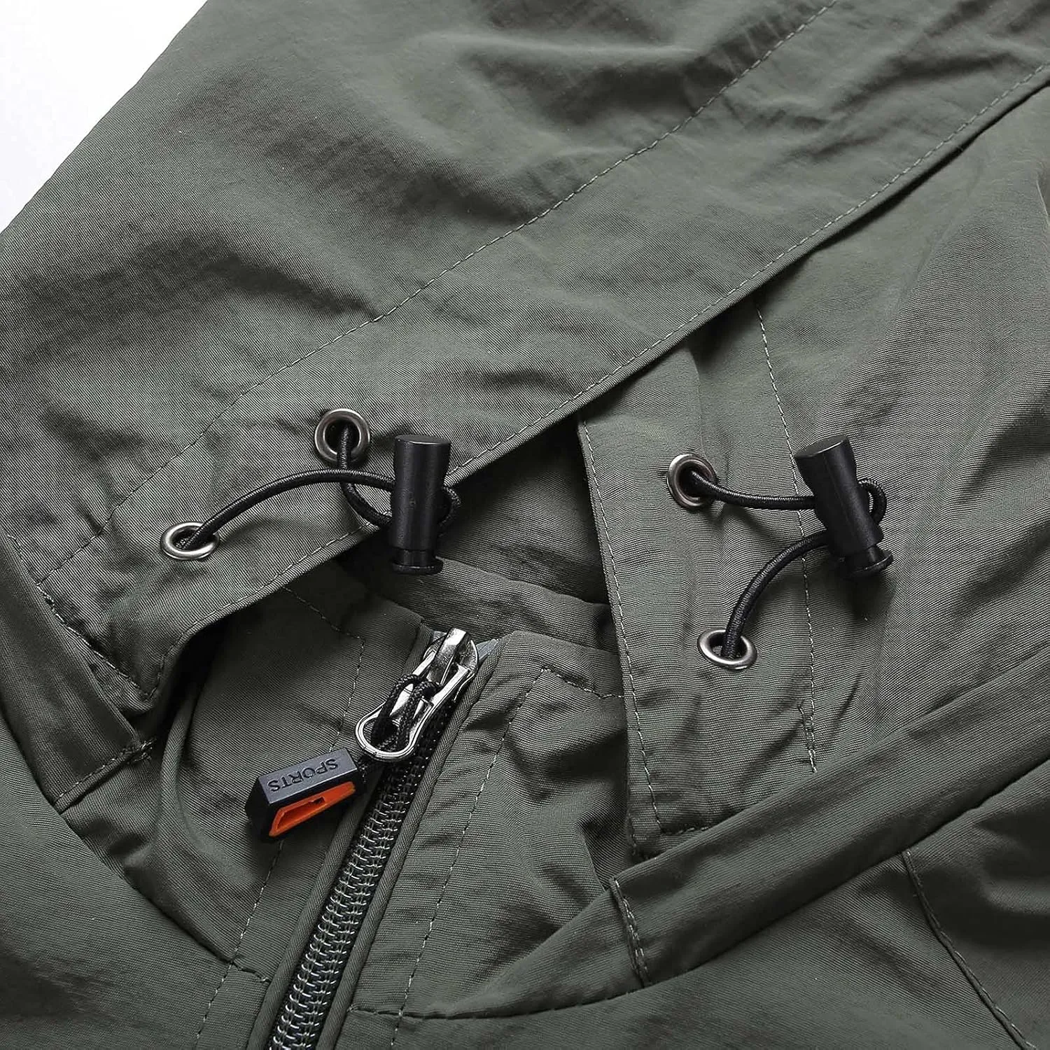 Rain Hiking Jackets for Men Waterproof Warm Snow Ski Jackets Windproof Breathable Shell Coats for Travel Fishing