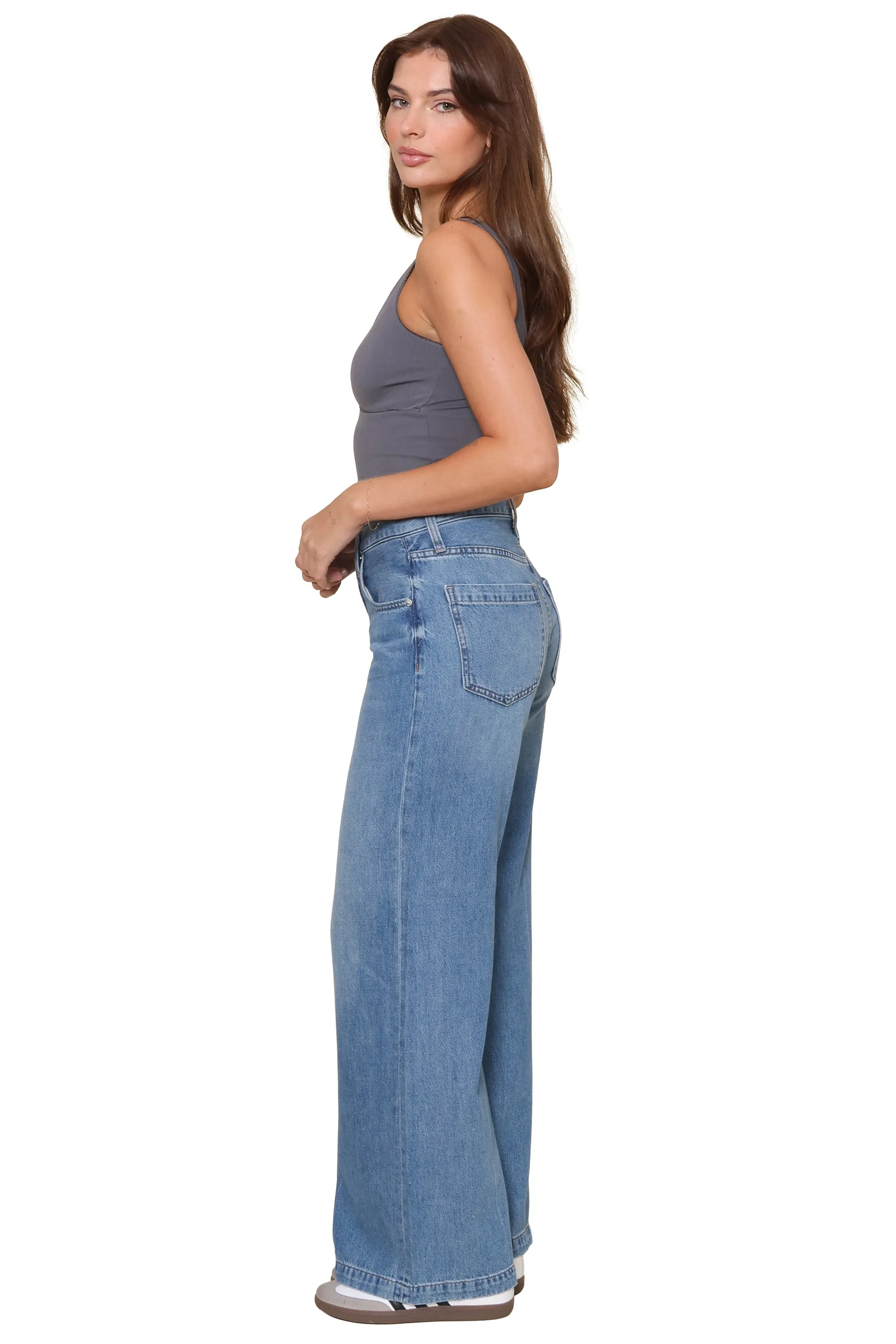 Rib Cinched Crop Top with Bow