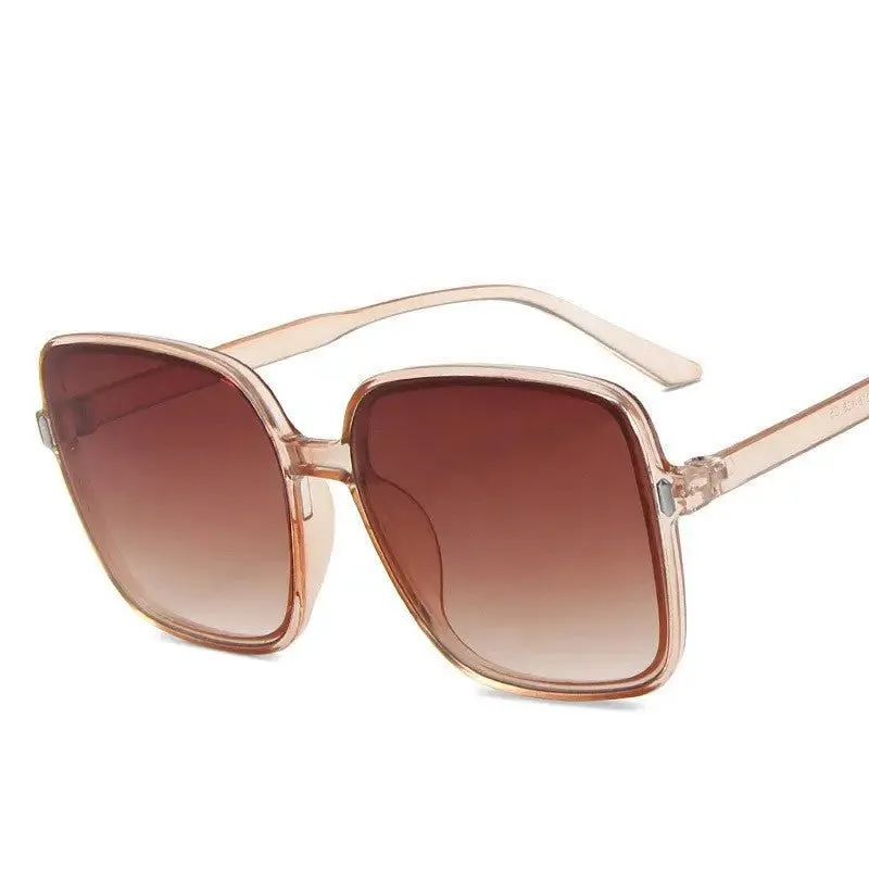 Rice Nail Sunglasses: Stylish AC Lens with PC Frame, 4 Lens Colors