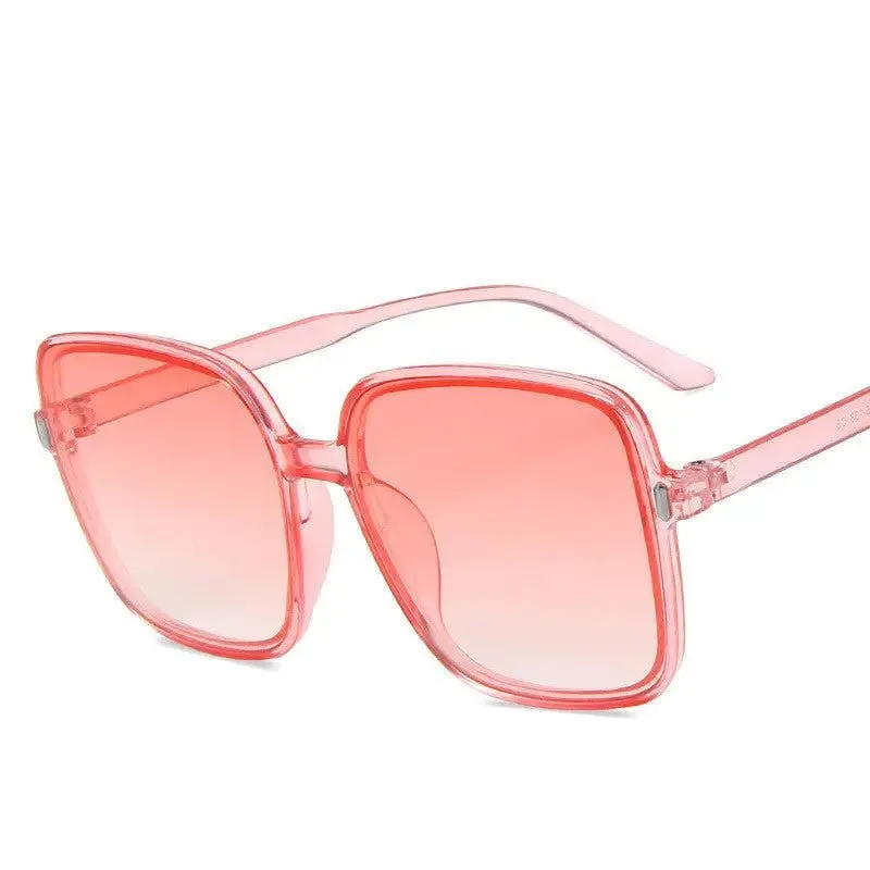 Rice Nail Sunglasses: Stylish AC Lens with PC Frame, 4 Lens Colors