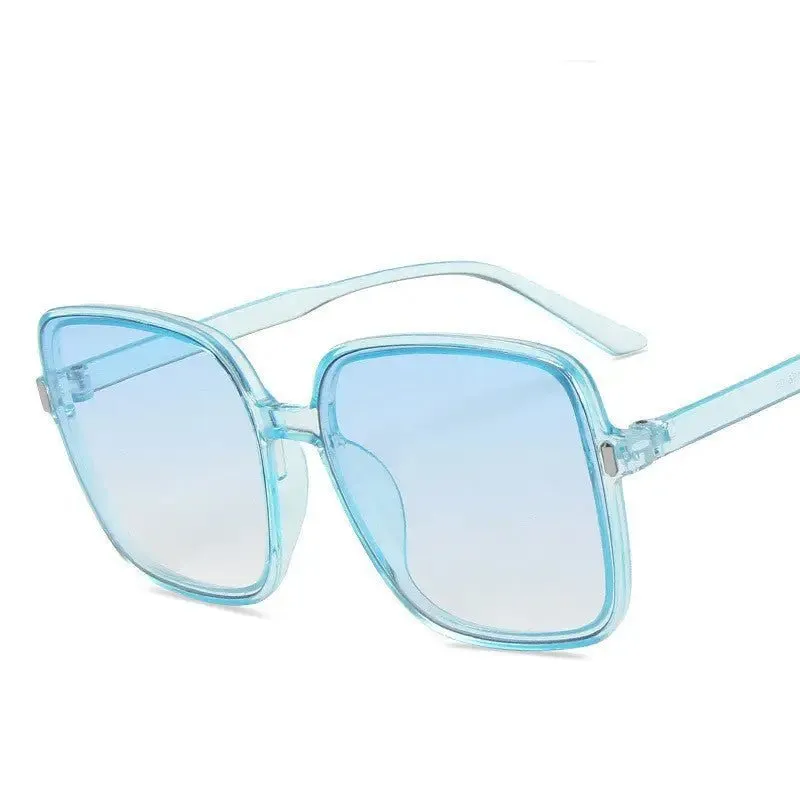 Rice Nail Sunglasses: Stylish AC Lens with PC Frame, 4 Lens Colors