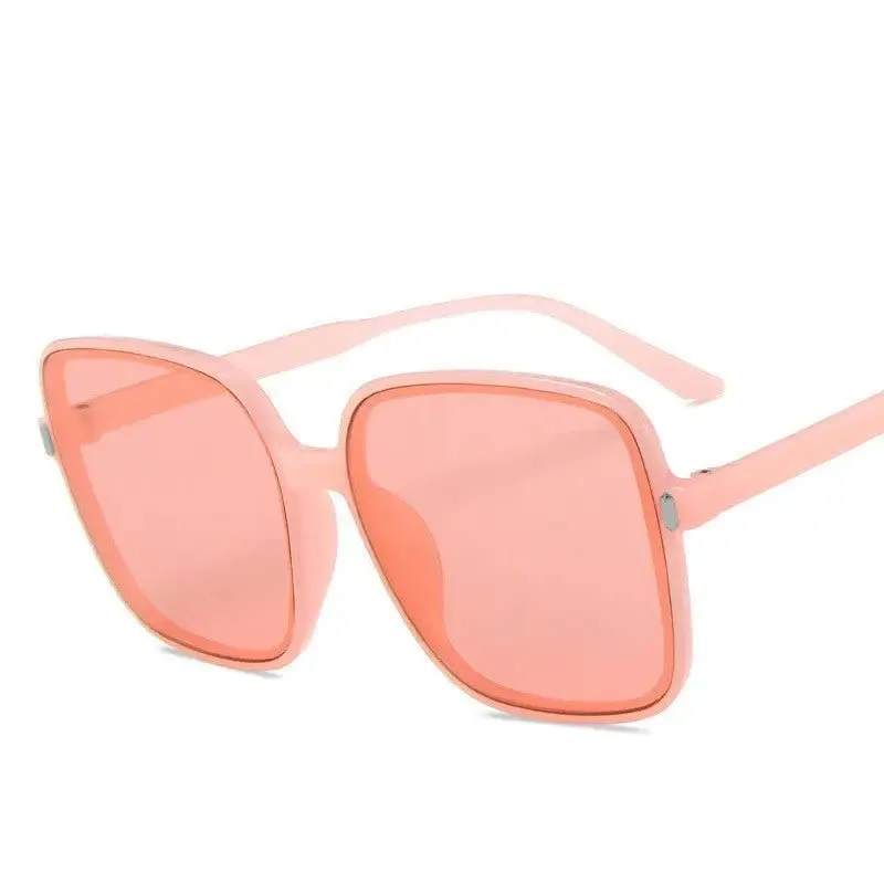 Rice Nail Sunglasses: Stylish AC Lens with PC Frame, 4 Lens Colors
