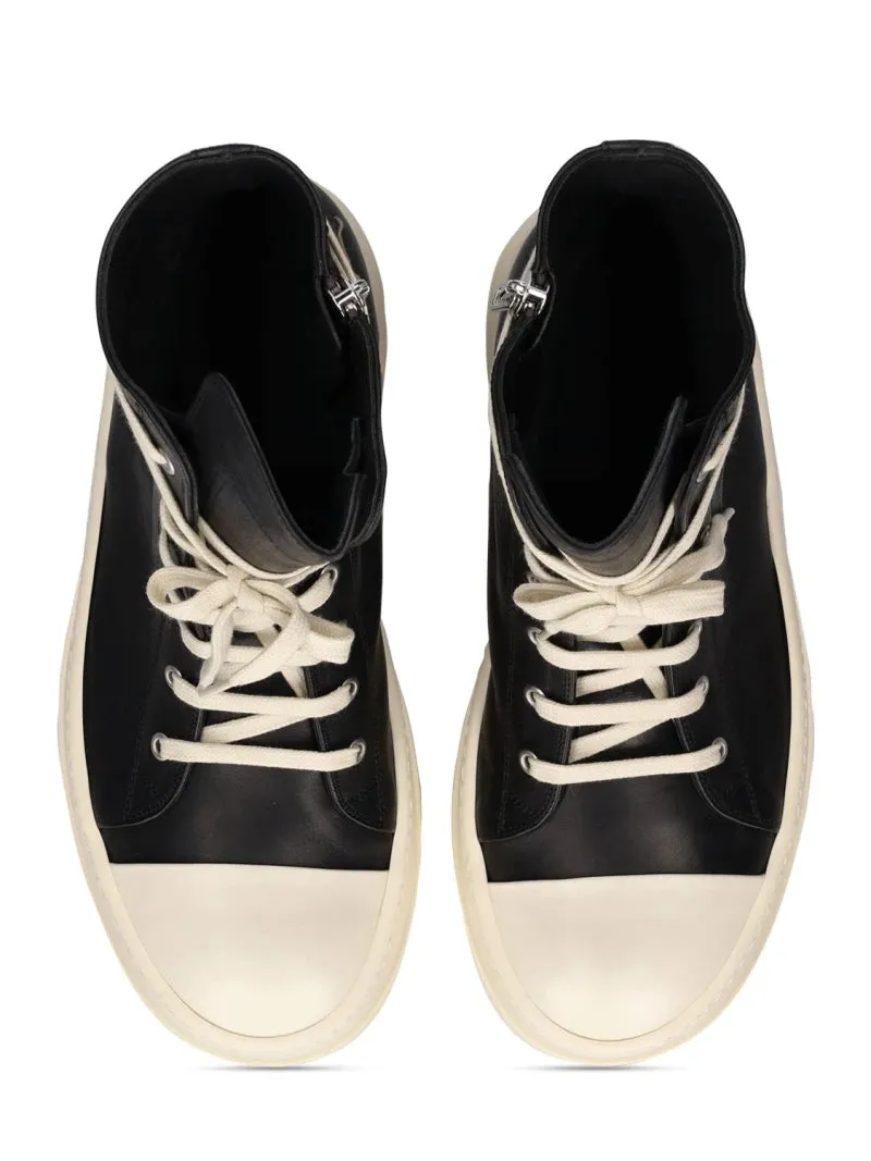Rick Owens Mainline Double Bumper High-Top Sneakers