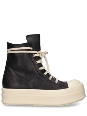 Rick Owens Mainline Double Bumper High-Top Sneakers