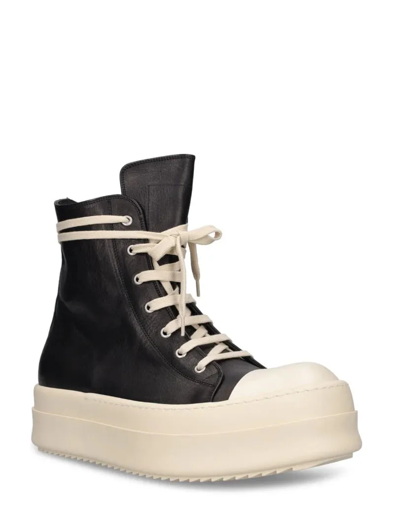Rick Owens Mainline Double Bumper High-Top Sneakers