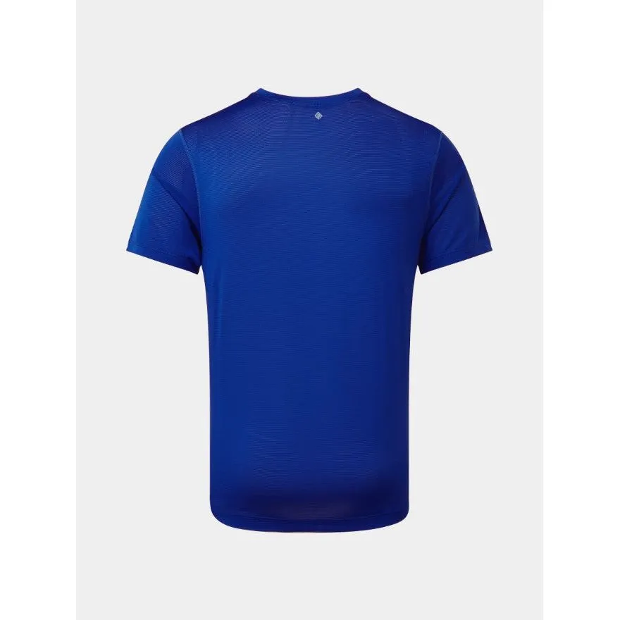 Ronhill Mens Tech S/S Tee Dark Cobalt/Flame
