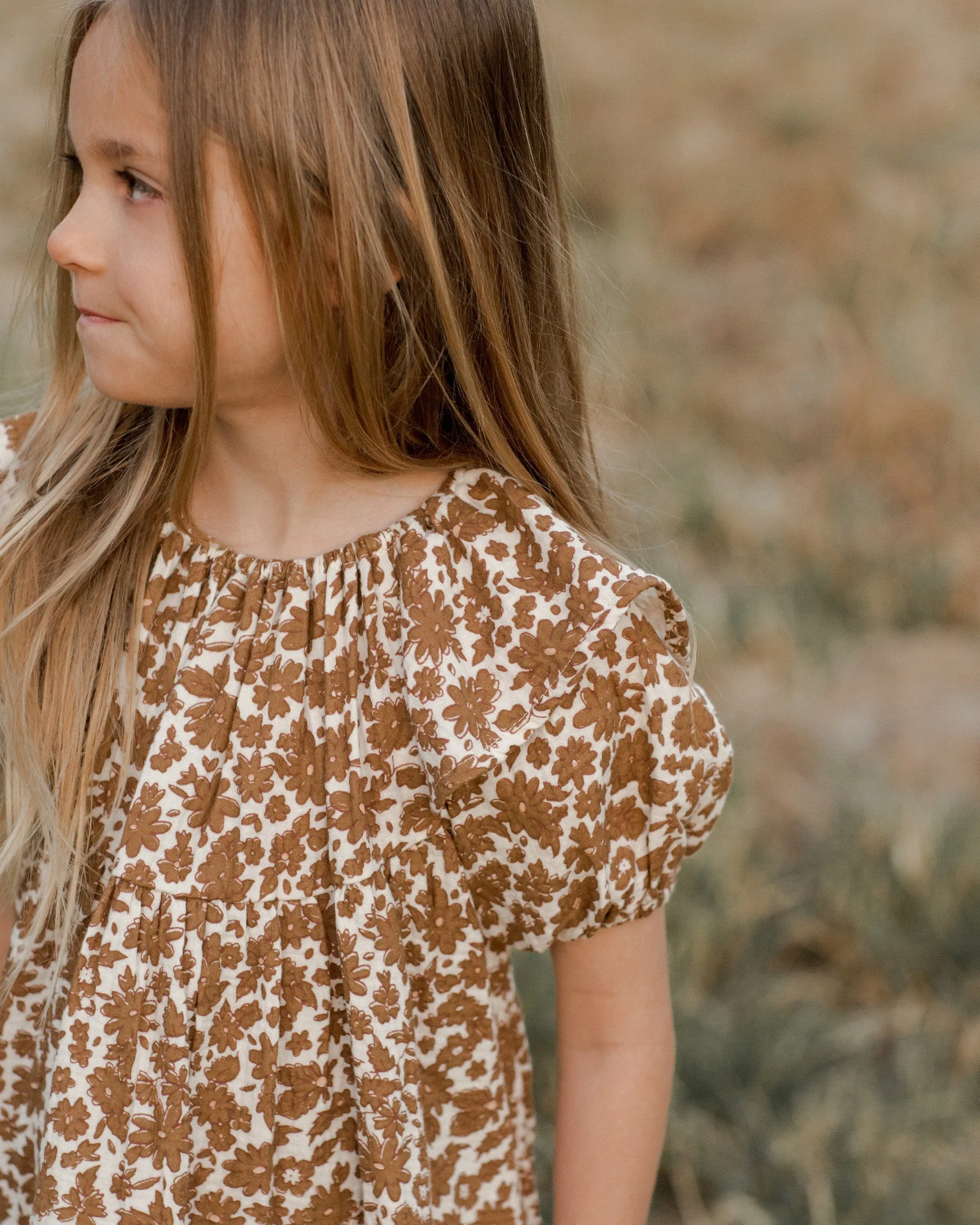 Rylee   Cru Willow Dress | Gold Gardens