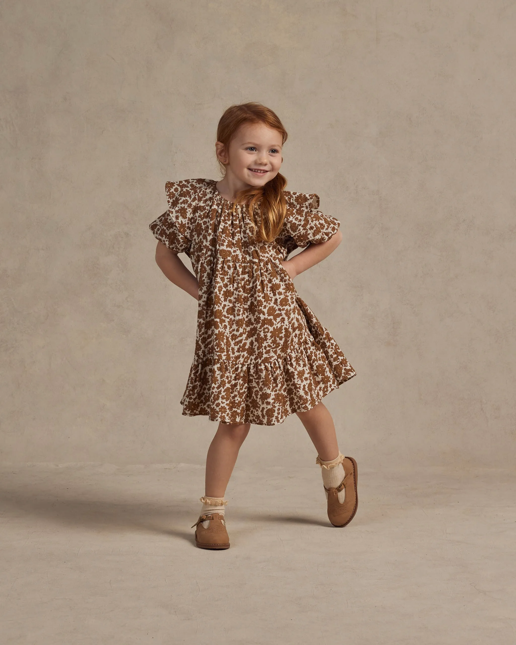 Rylee   Cru Willow Dress | Gold Gardens